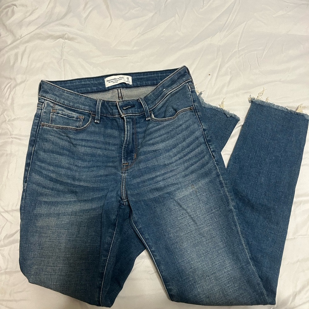 Super Skinny Ankle Abercrombie Jeans
